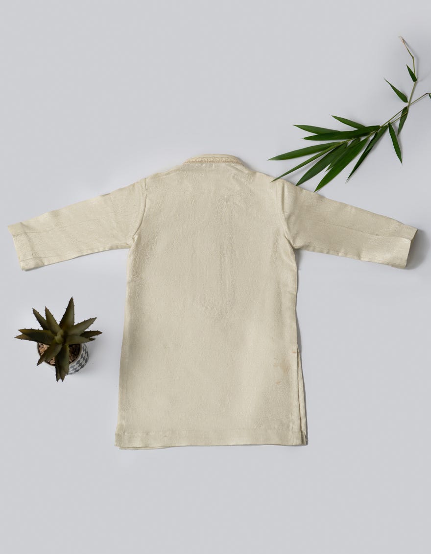 CREAM KAMEEZ SHALWAR