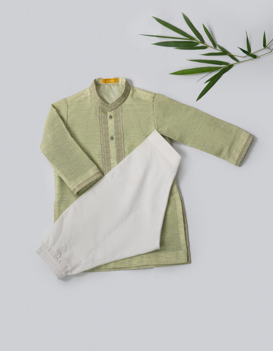 GREEN KAMEEZ SHALWAR