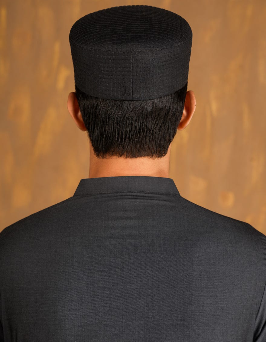 BLACK BLENDED MEN CAPS | JJ-CAP-0005-R64 – J.
