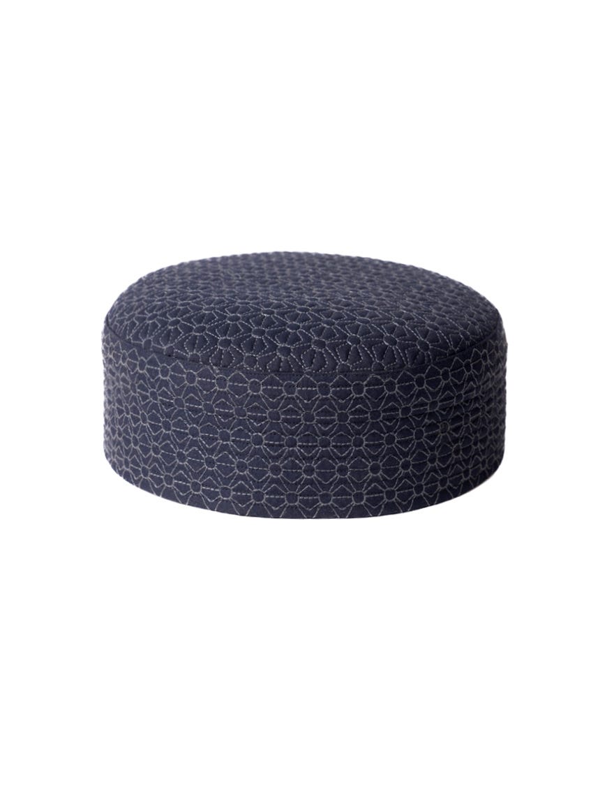 NAVY BLUE BLENDED CAP