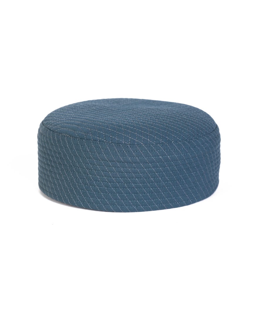 Black-Teal Blended Men Cap | Jj-Cap-20018-R4