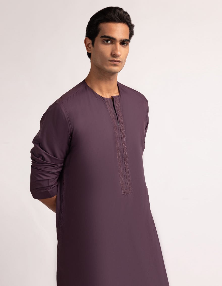 PLUM SEMI-FORMAL JUBBA