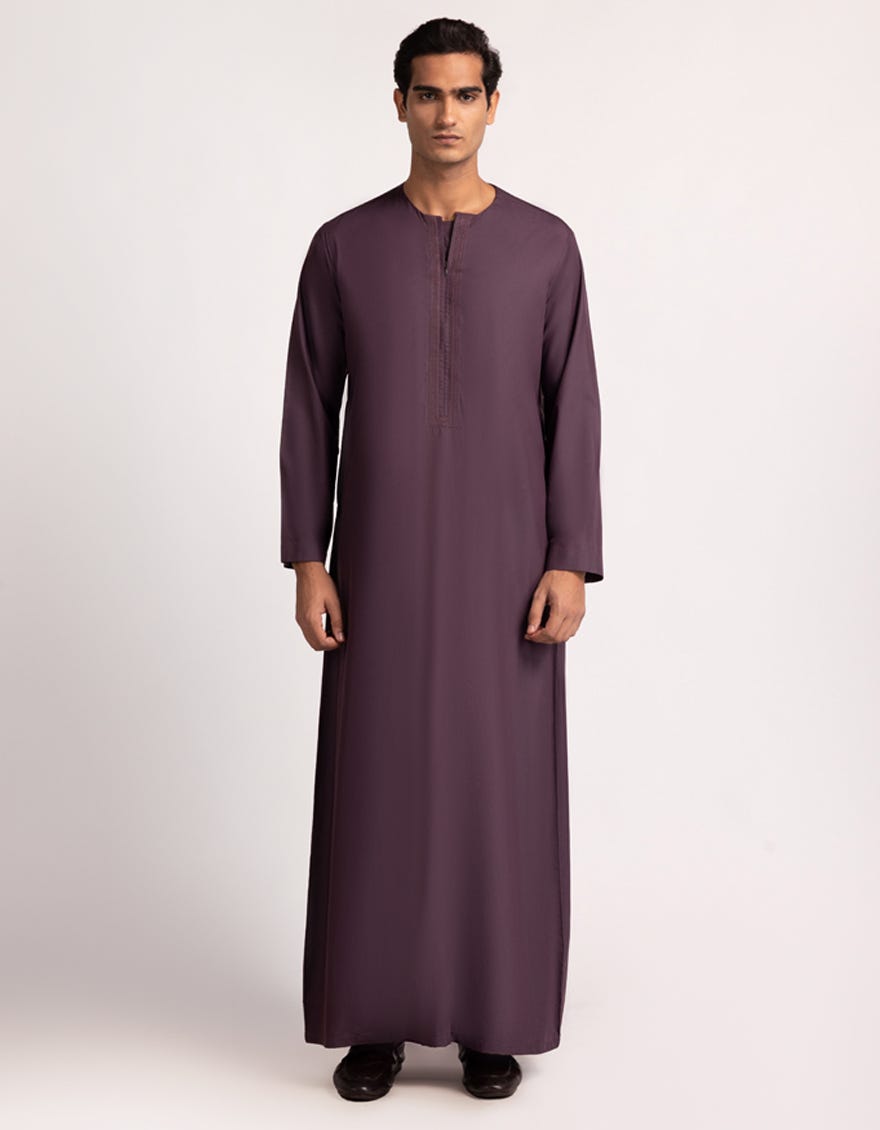PLUM SEMI-FORMAL JUBBA