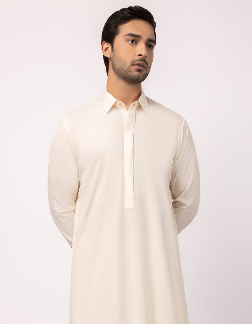 CREAM CASUAL JUBBA