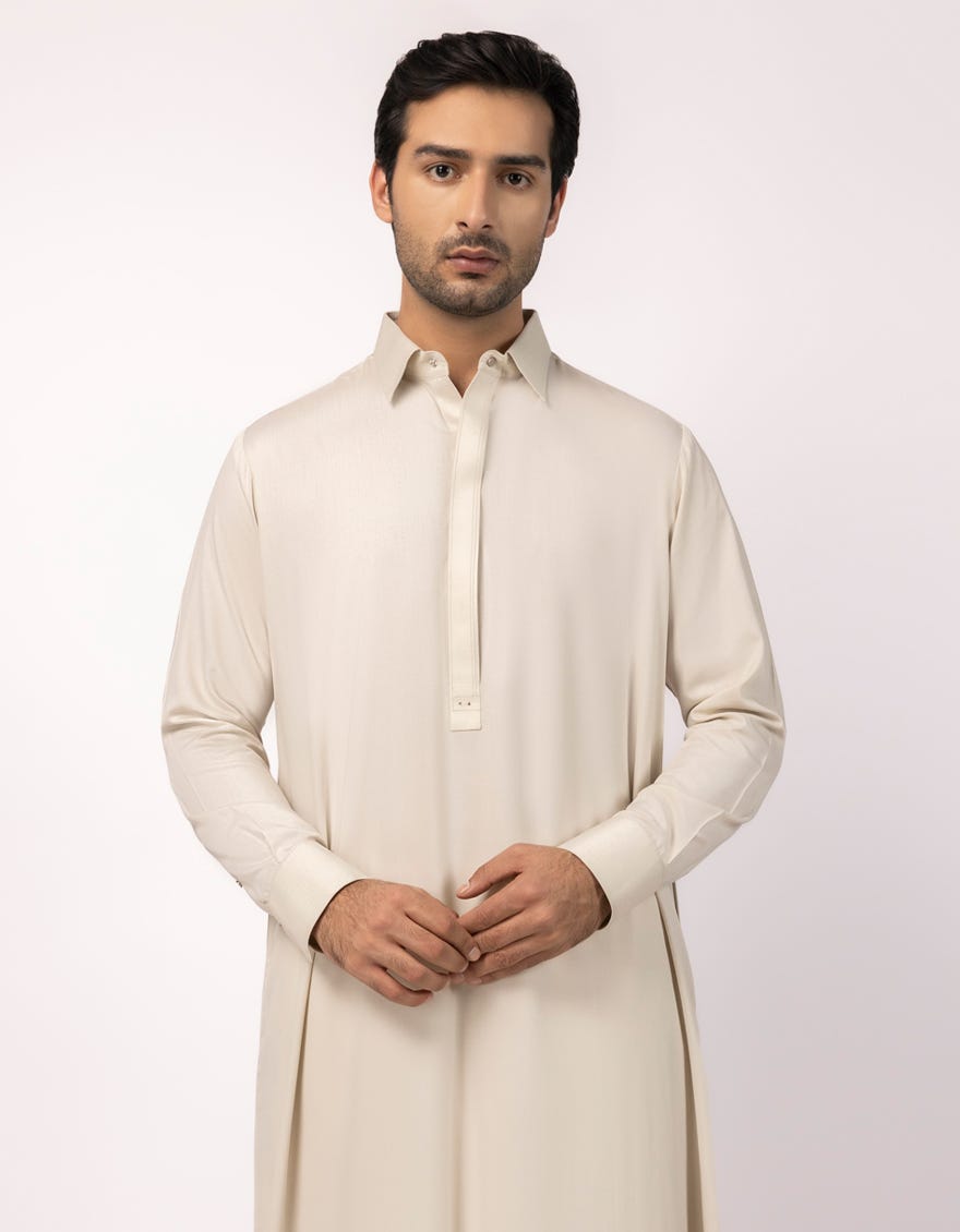 IVORY BLENDED SPORTY JUBBA