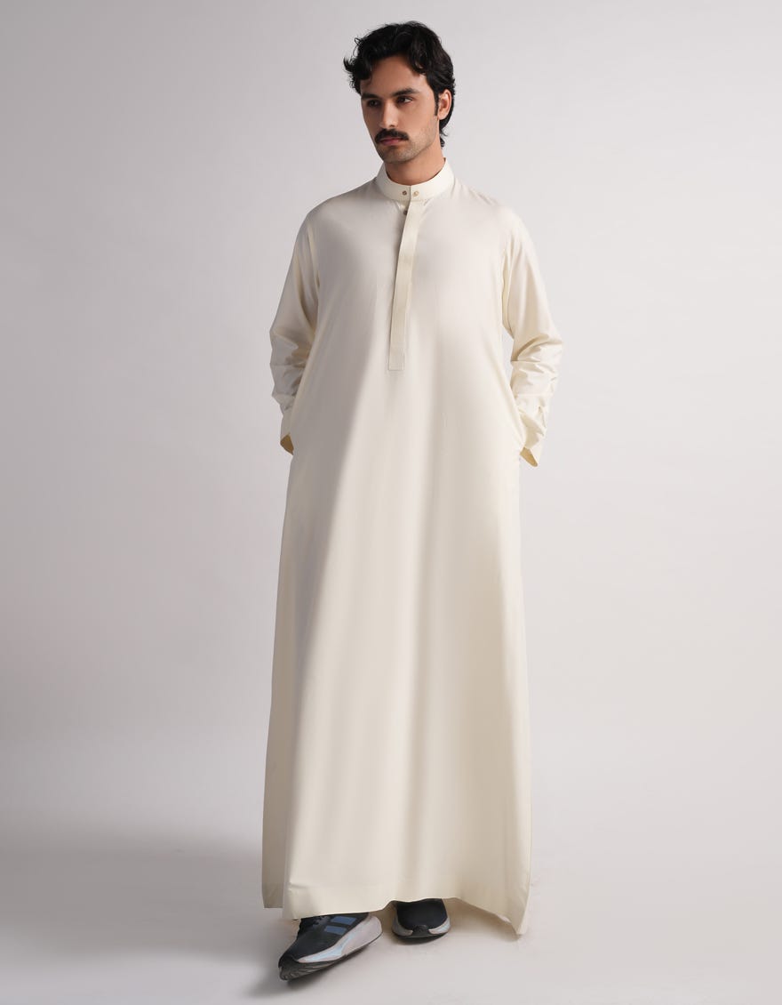 CREAM CASUAL JUBBA