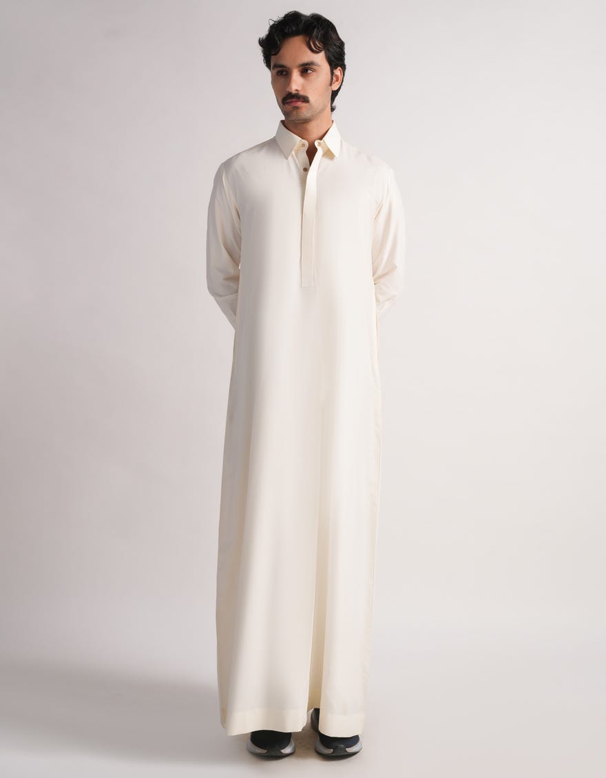 CREAM CASUAL JUBBA