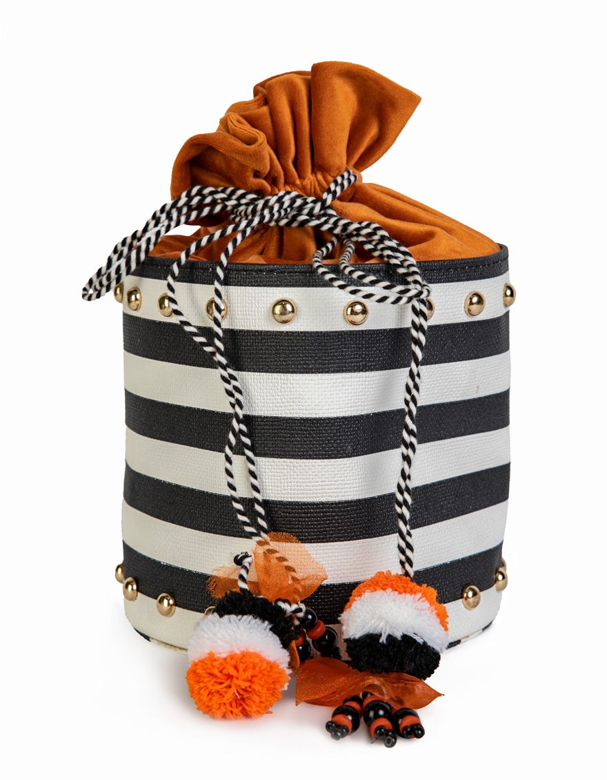 Black-White Rexine Handbag | Jjbl-23-018