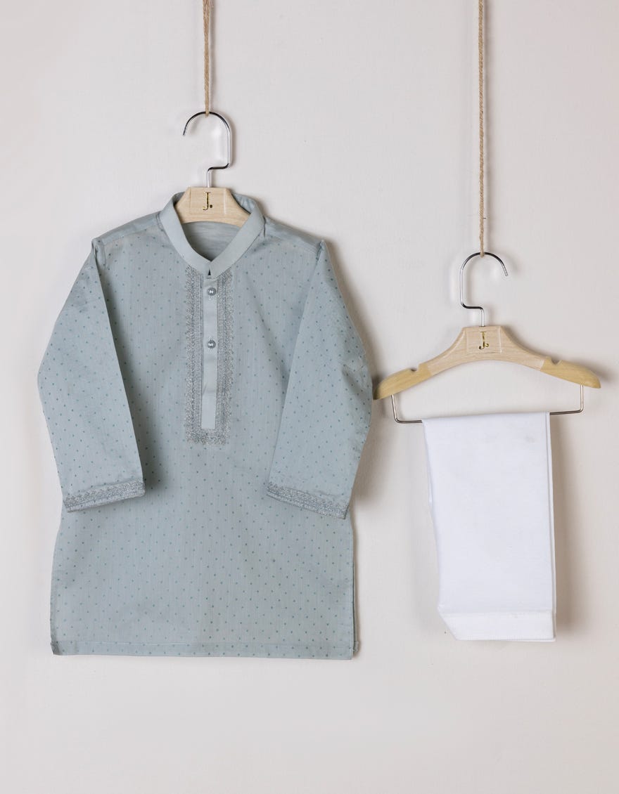 Mint Cotton Kameez Shalwar | Jjiks-S-34402