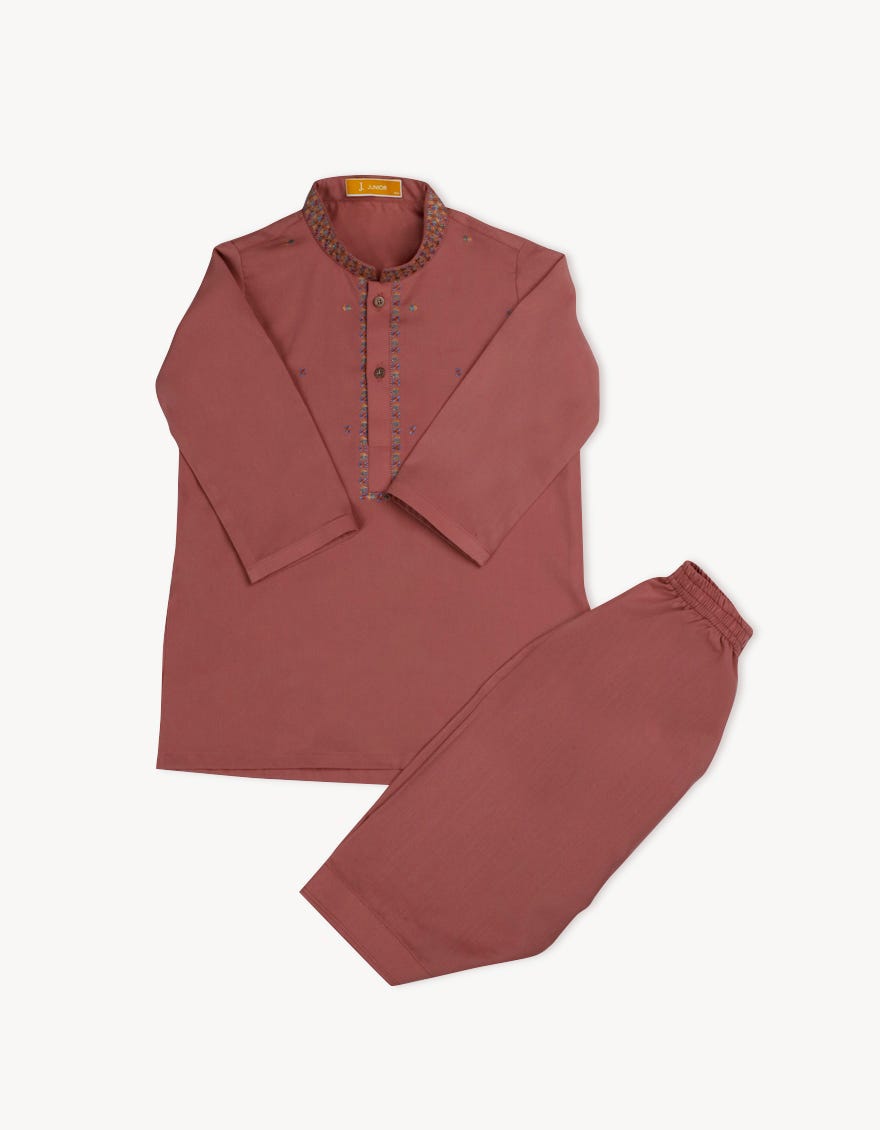 PINK BLENDED KAMEEZ SHALWAR