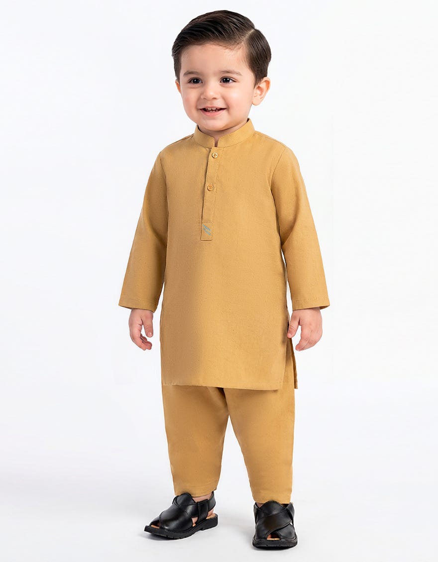 MUSTARD KAMEEZ SHALWAR