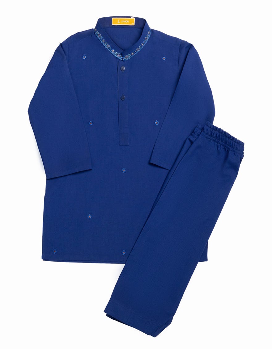 ROYAL BLUE KAMEEZ SHALWAR