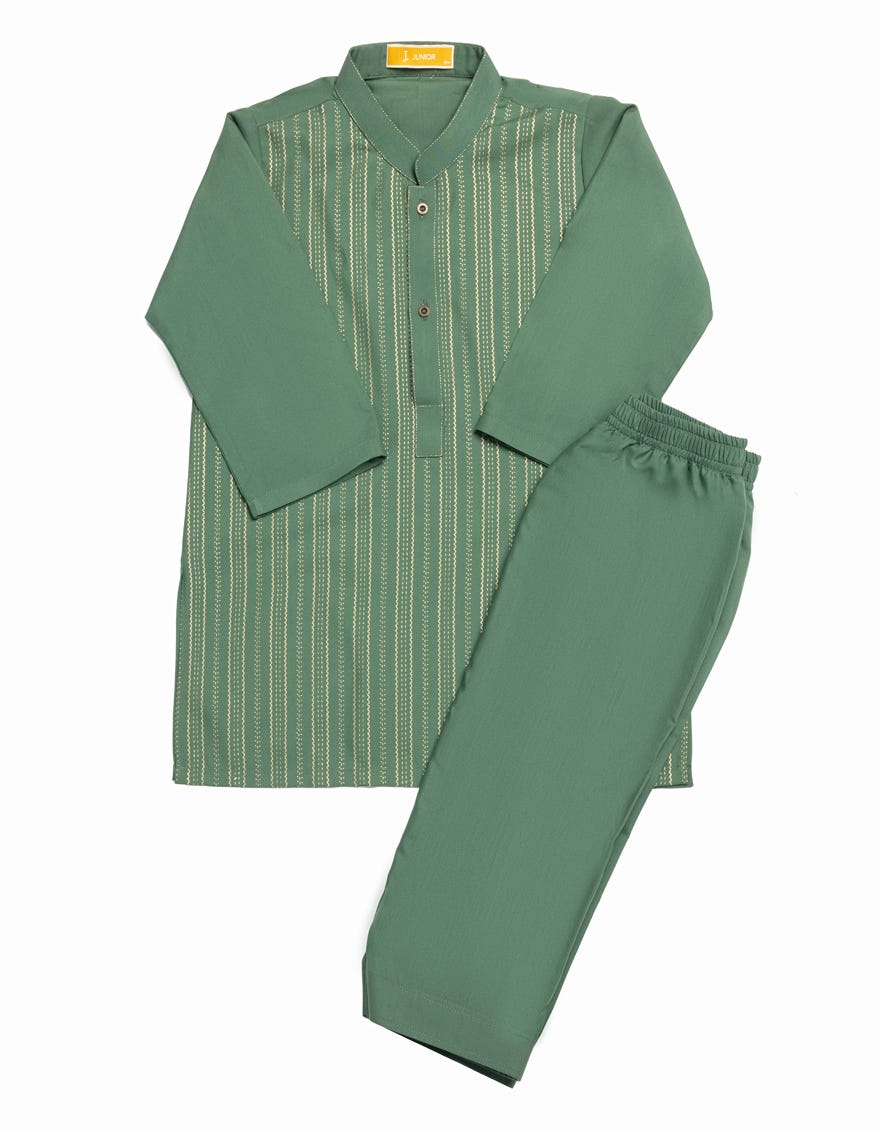 GREEN KAMEEZ SHALWAR