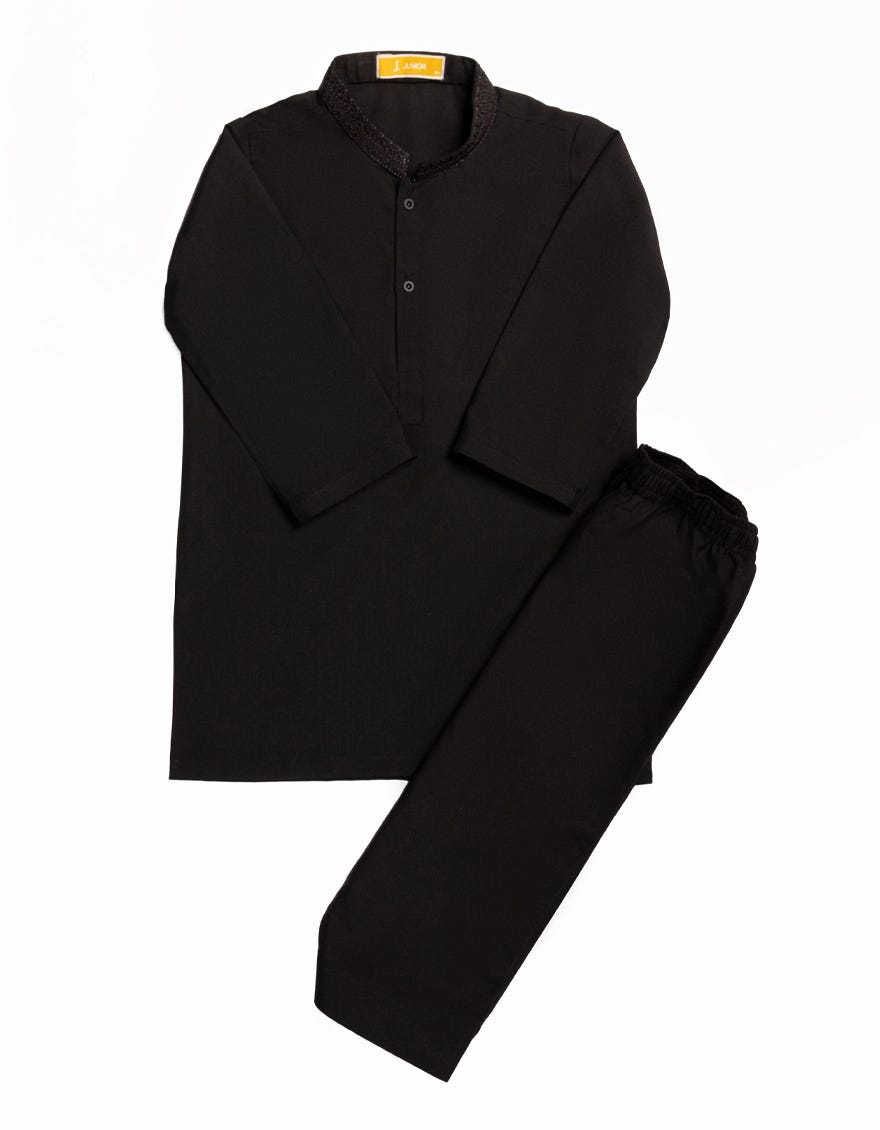 BLACK FORMAL KAMEEZ SHALWAR