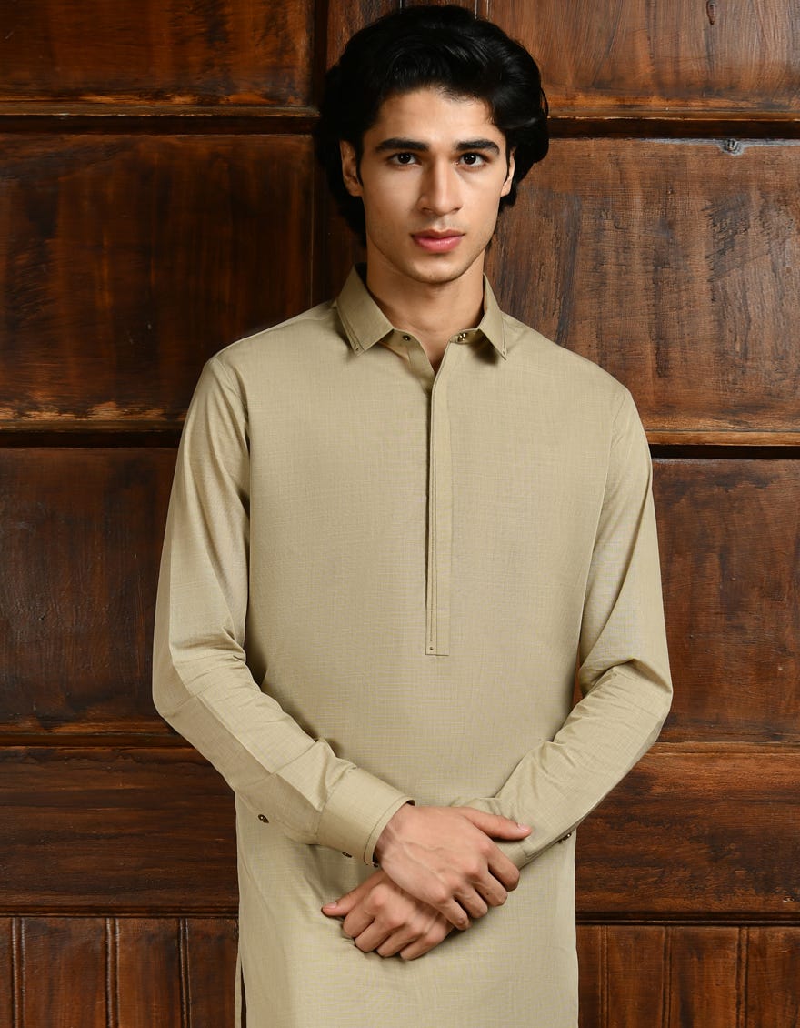 White Blended Men's Kurta Pajama | Jjkp-S-32923