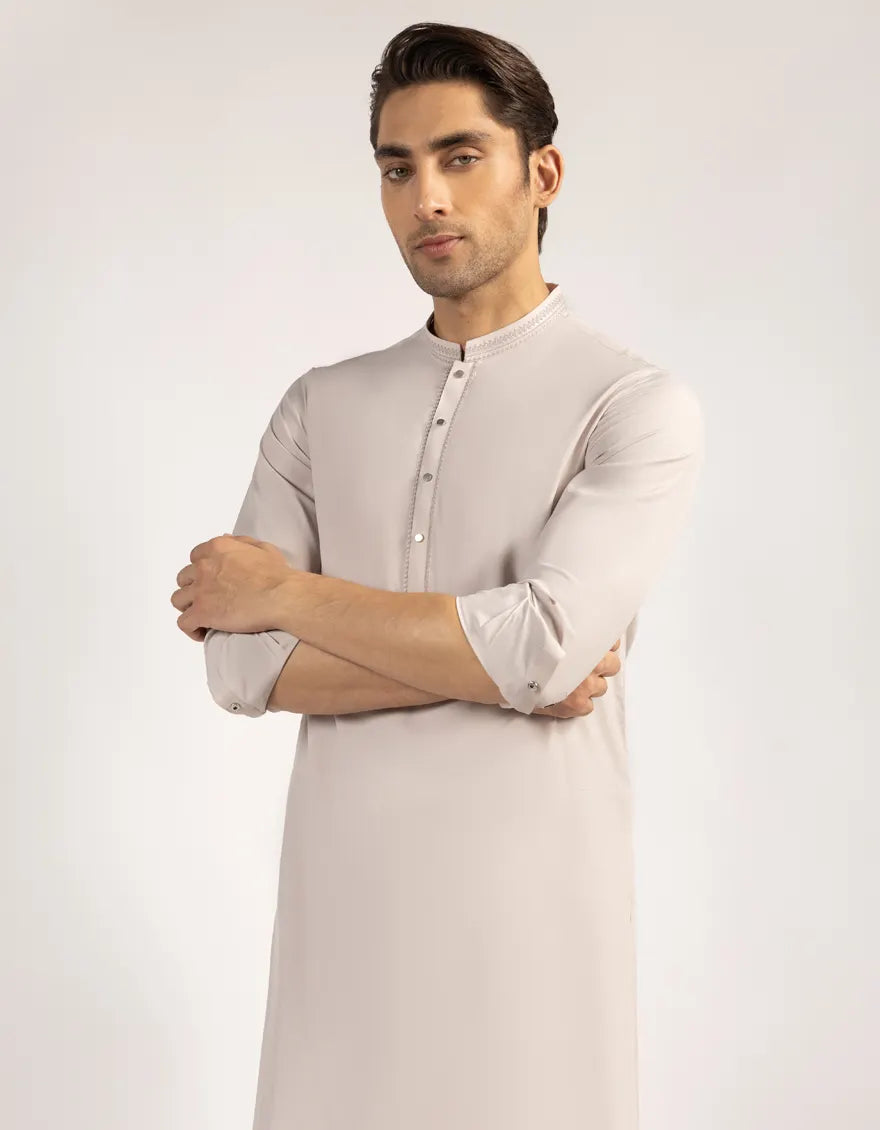 TEA PINK SEMI-FORMAL KAMEEZ SHALWAR