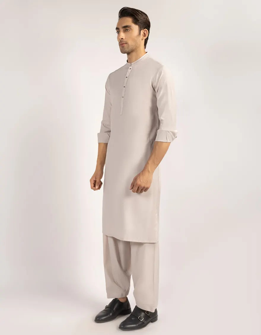 TEA PINK SEMI-FORMAL KAMEEZ SHALWAR