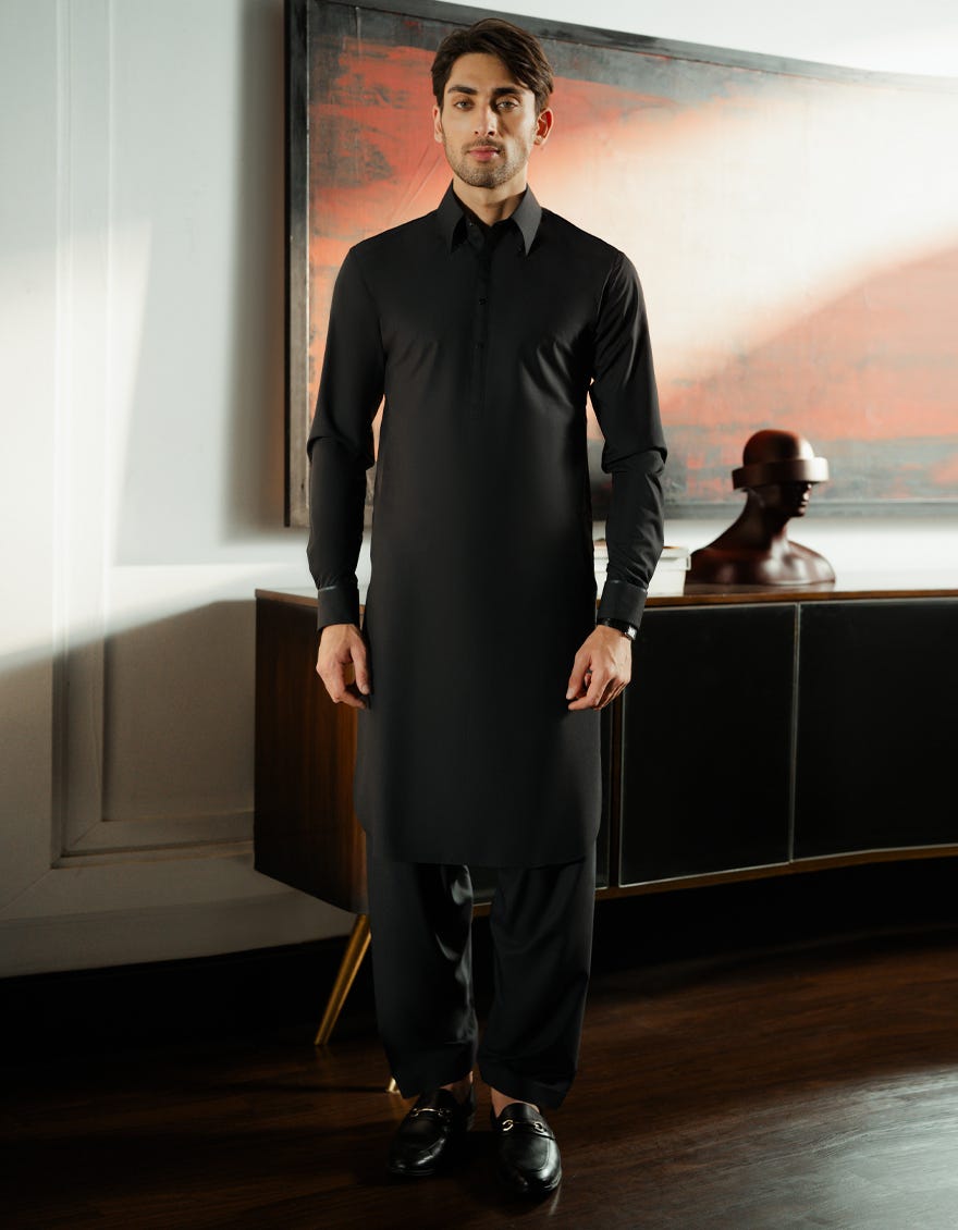 CHARCOAL EXCLUSIVE KAMEEZ SHALWAR