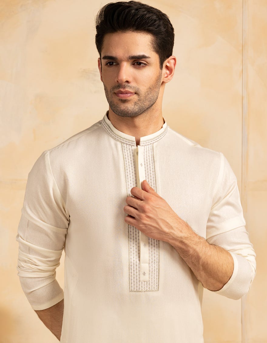OFF WHITE AYUDIA FORMAL KAMEEZ SHALWAR