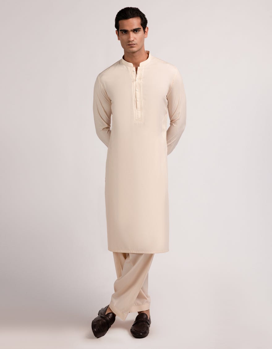 FAWN BLENDED FORMAL KAMEEZ SHALWAR