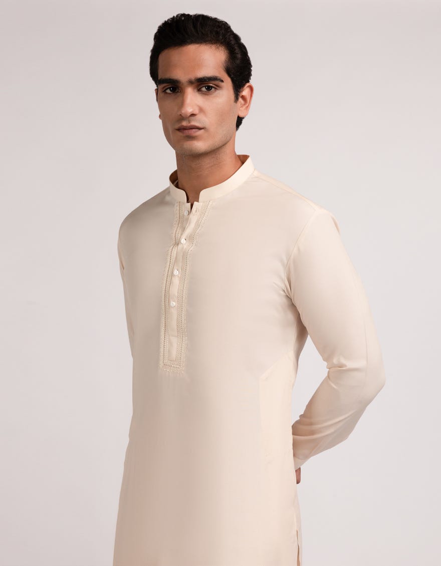 FAWN KURTA TROUSERS