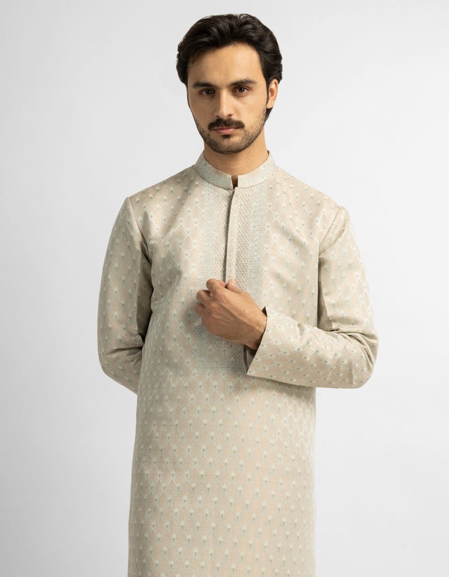 LIGHT JADE FORMAL KURTA