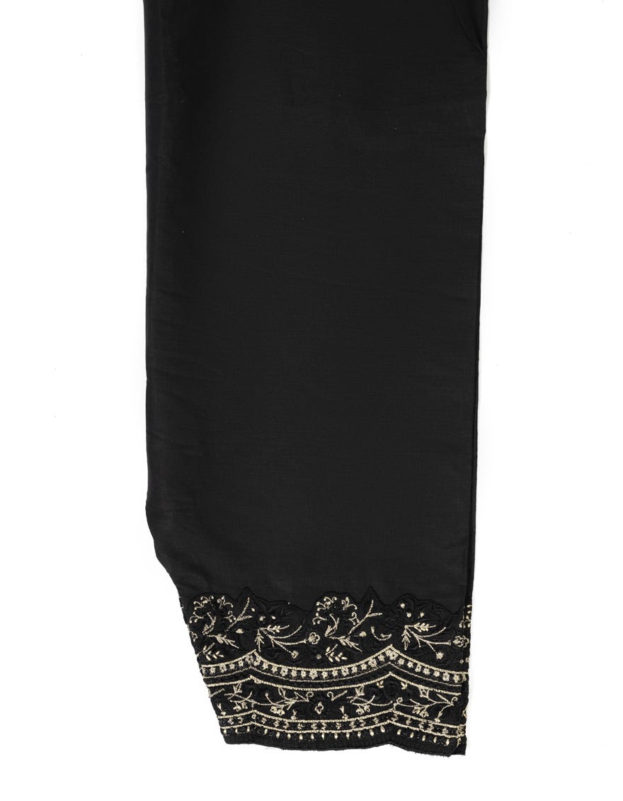 Black Lawn Trousers | Jjlt-S-23-8002