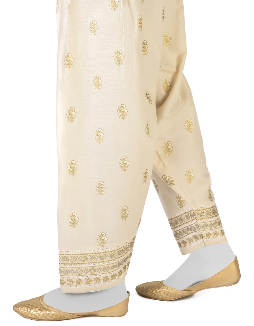 Beige Lawn Trousers | Jjlt-S-23-8004