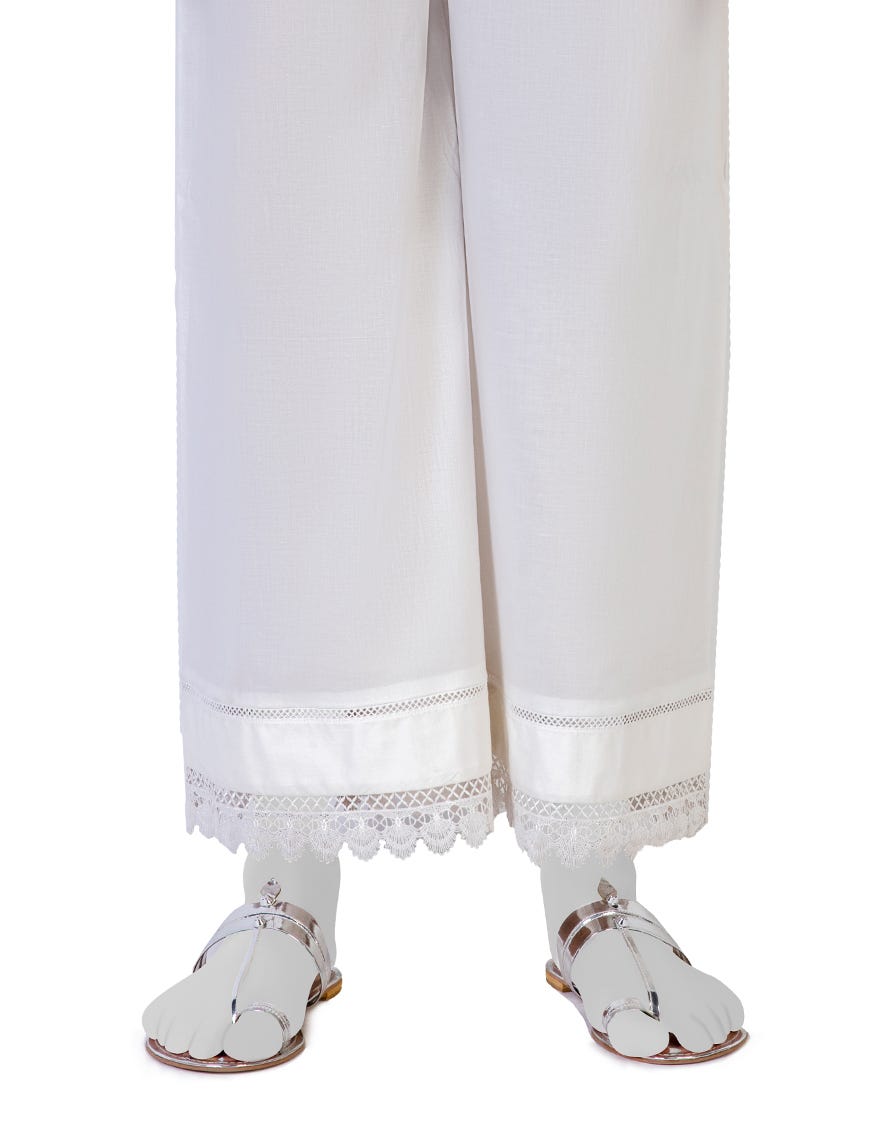 White Lawn Trousers | Jjlt-S-23-8020