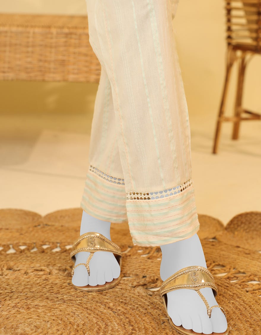Multicolor Plain Trousers | Jjlt-S-23-8026