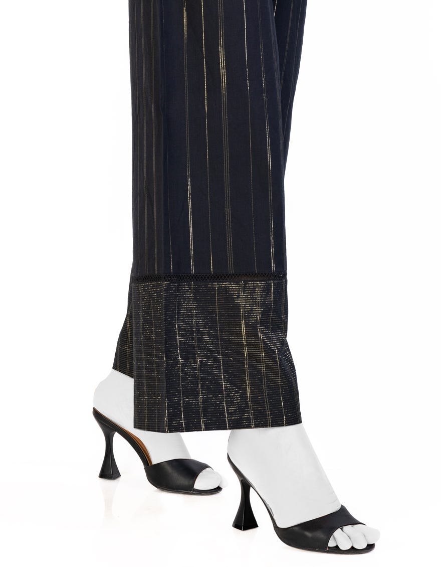 Black Plain Trousers | Jjlt-S-23-8030