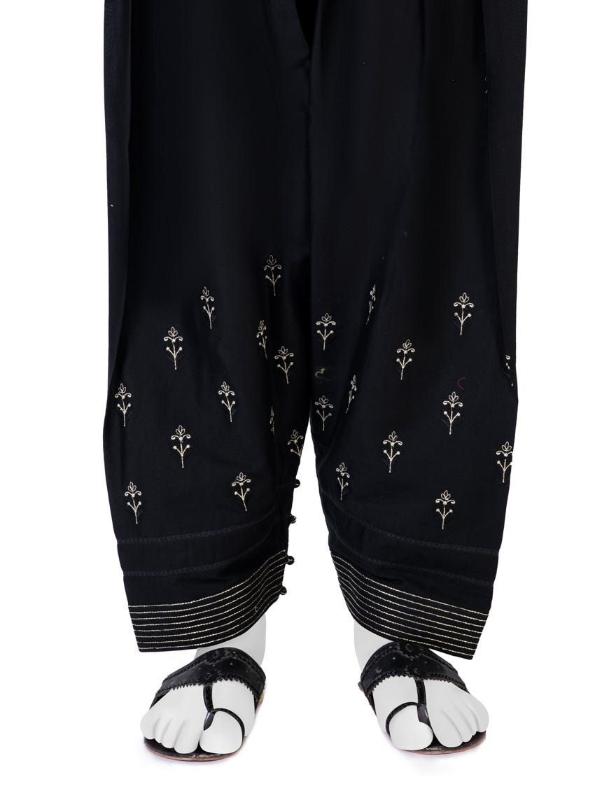 Black Lawn Trousers | Jjlt-S-23-8031A