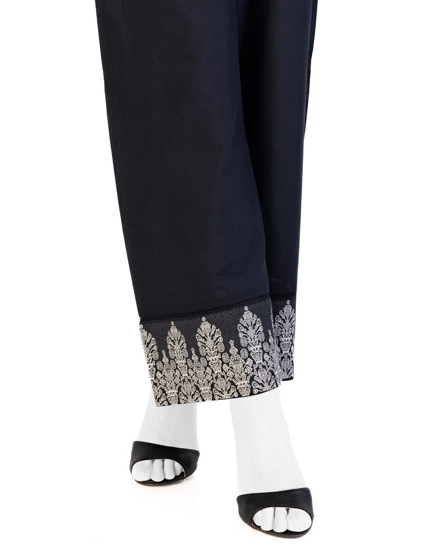 Black Jacquard Trousers | Jjlt-S-23-8033