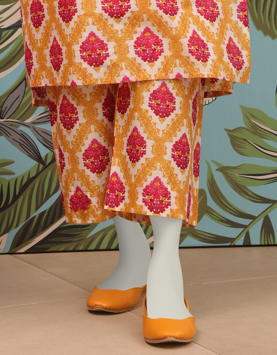 Yellow Lawn Trousers | Jjlt-S-24-308