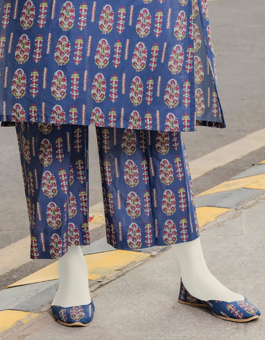 Blue Lawn Trousers | Jjlt-S-24-372