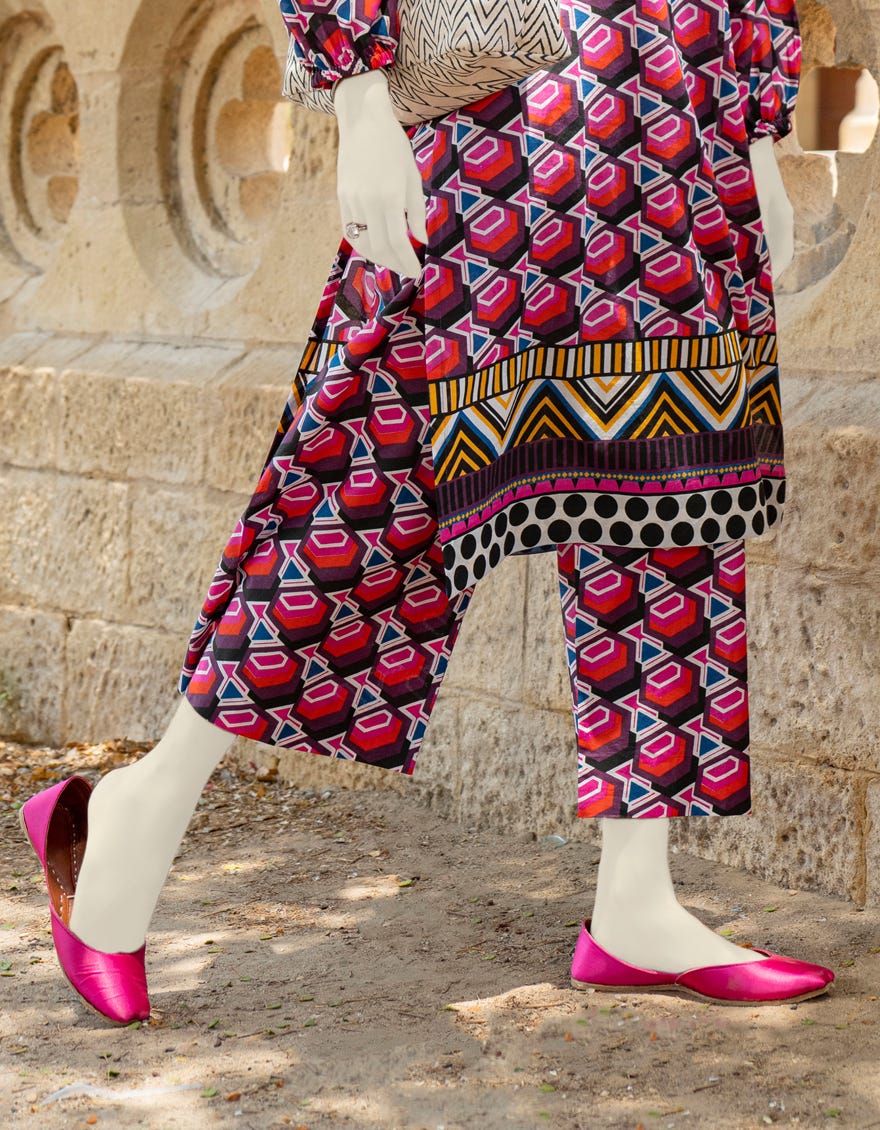PINK LAWN TROUSERS | JJLT-S-24-444