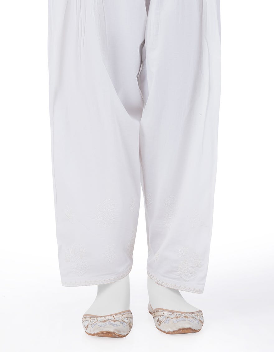 White Lawn Shalwar | Jjlt-S-24-8028