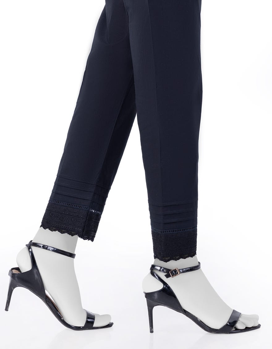 Black Lawn Trousers | Jjlt-S-24-8029-B
