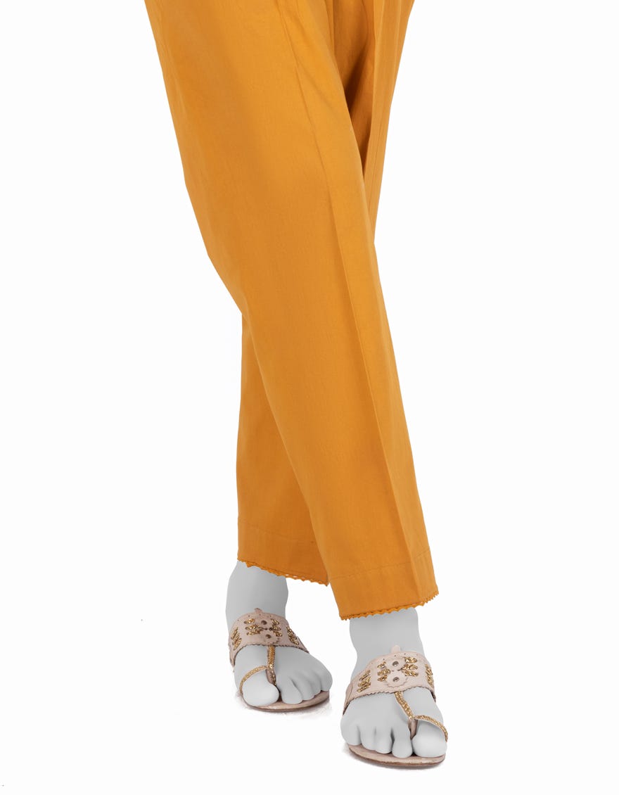 MUSTARD LAWN BASIC TROUSERS | JJLT-S-25-8003