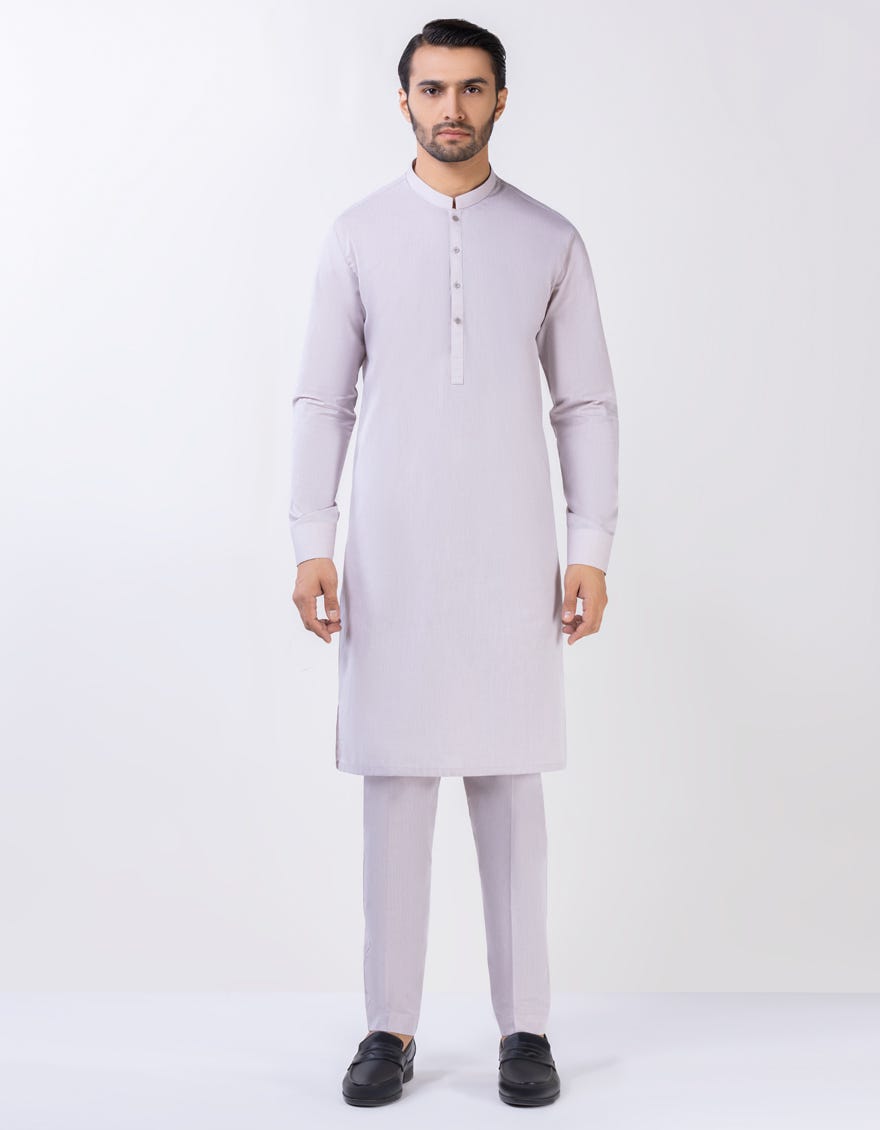 Fawn Blended Unstitched Kameez Shalwar Fabric | Jjms-2336