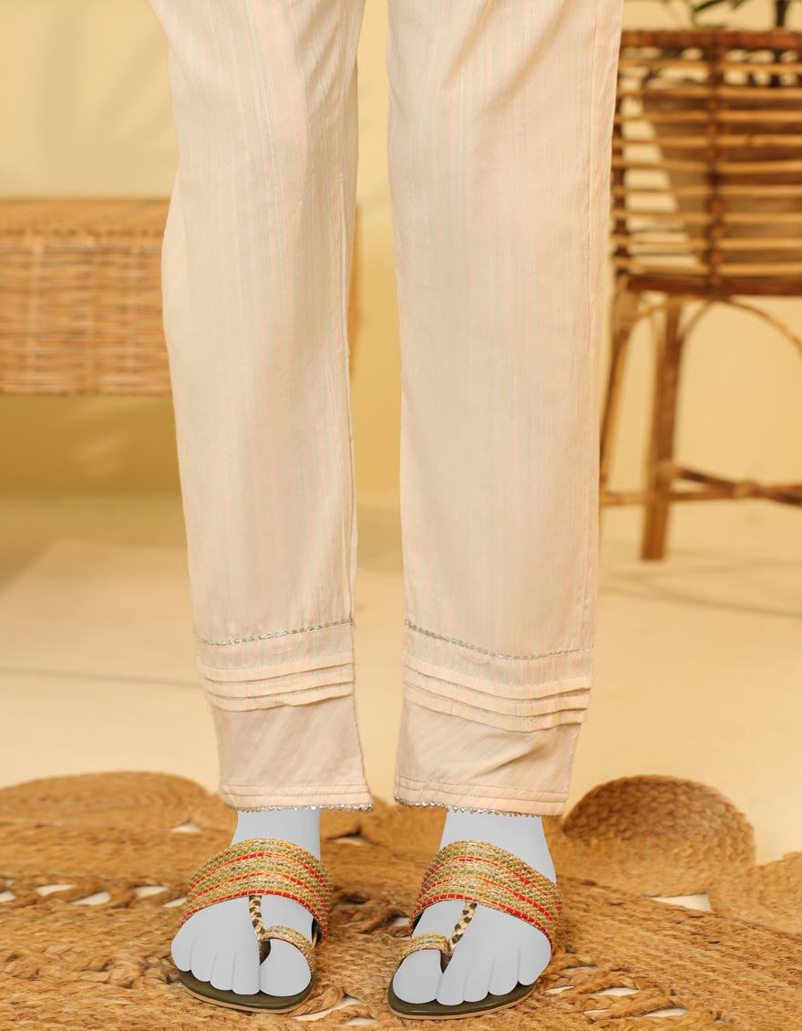 Multicolor Plain Trousers | Jjlt-S-23-8027