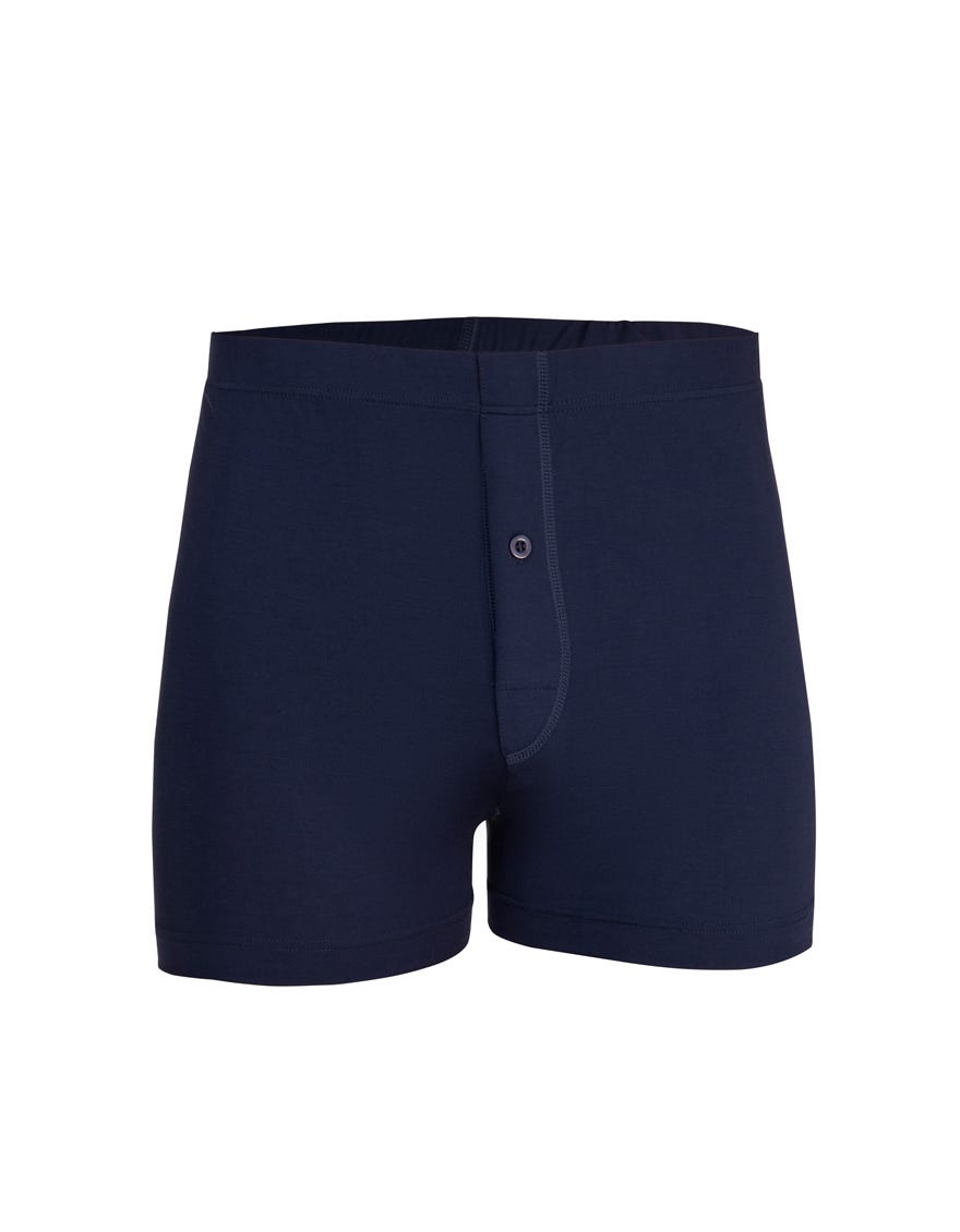 NAVY BLUE COTTON BOXER