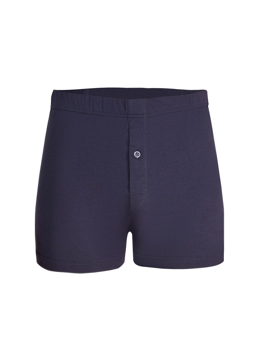 NAVY BLUE MODAL BOXER | JJUW-MBOXER - N7