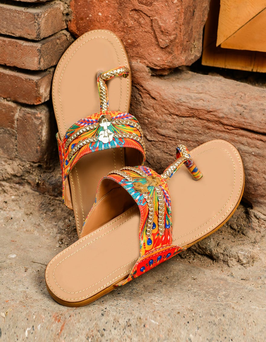 Yellow Chappal | Jlfwc-22-007