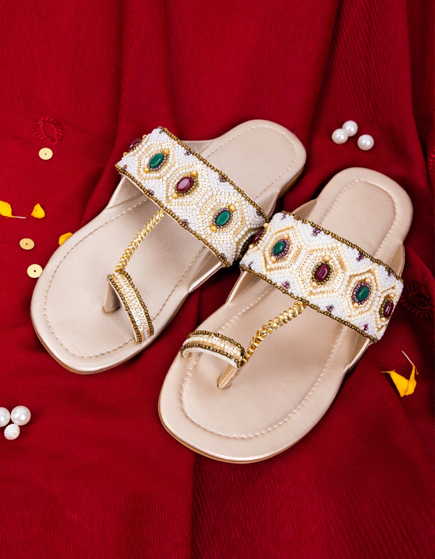Off White Chappal | Jlfwc-23-019