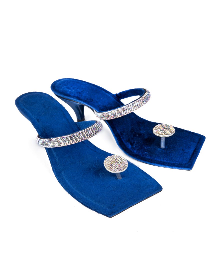 Blue Chappal | Jlfwc-23-1236