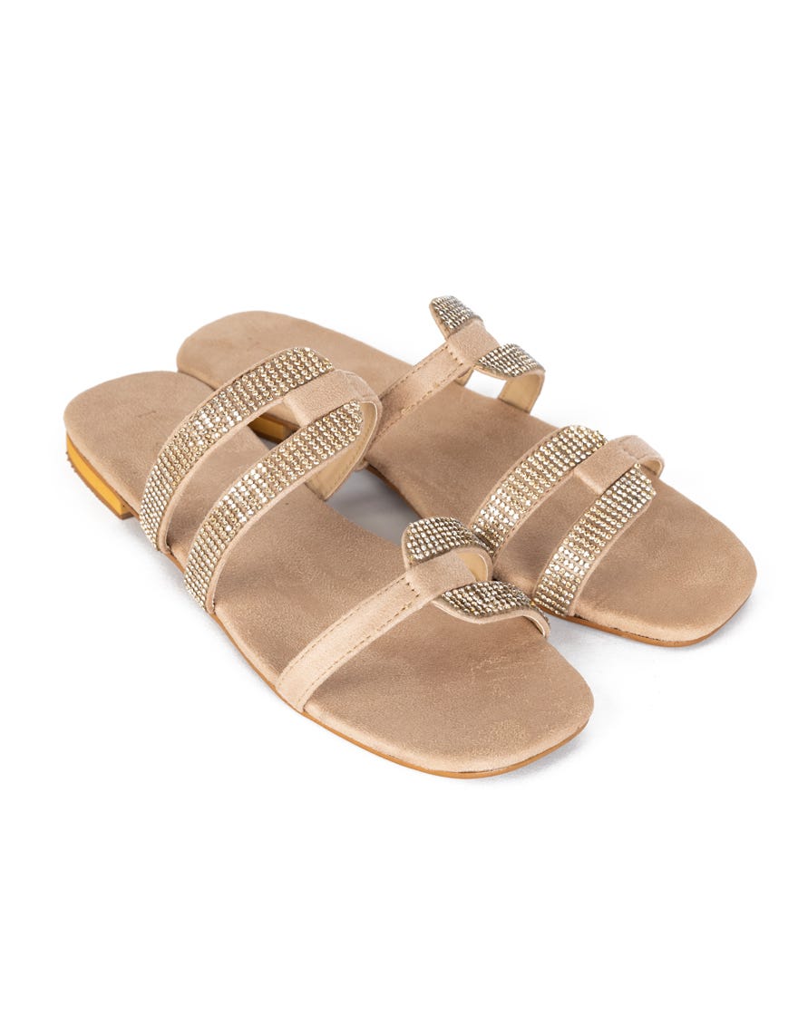 Beige Chappal | Jlfwc-23-1238