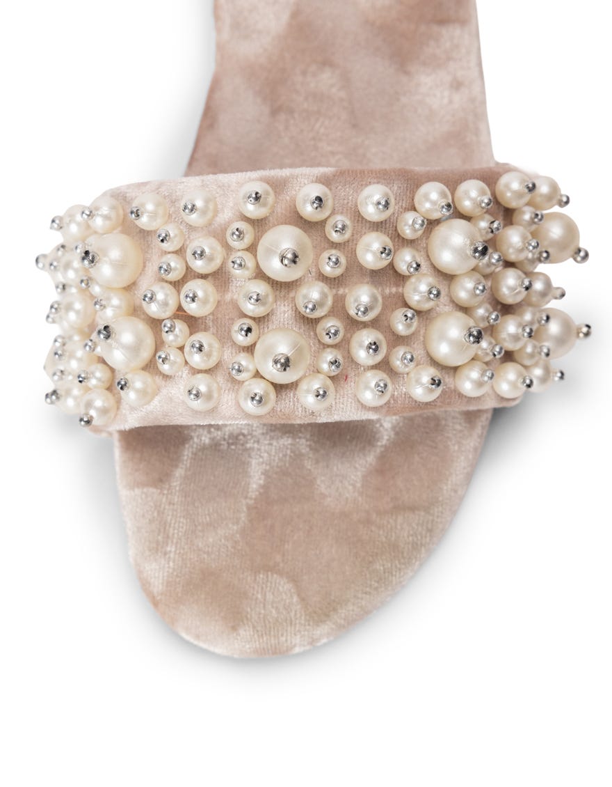 PINK SUEDE SEMI-FORMAL CHAPPAL