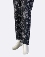 BLACK LAWN PRINTED TROUSERS