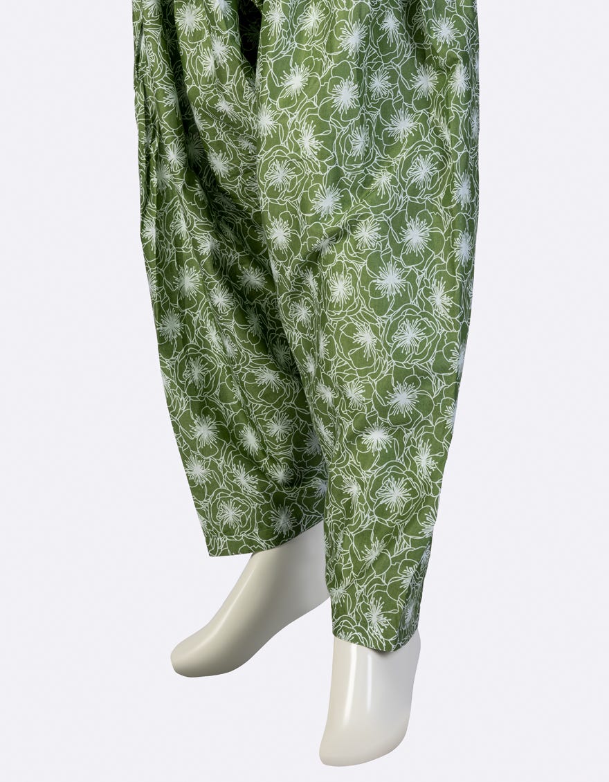 GREEN LAWN PRINTED TROUSERS